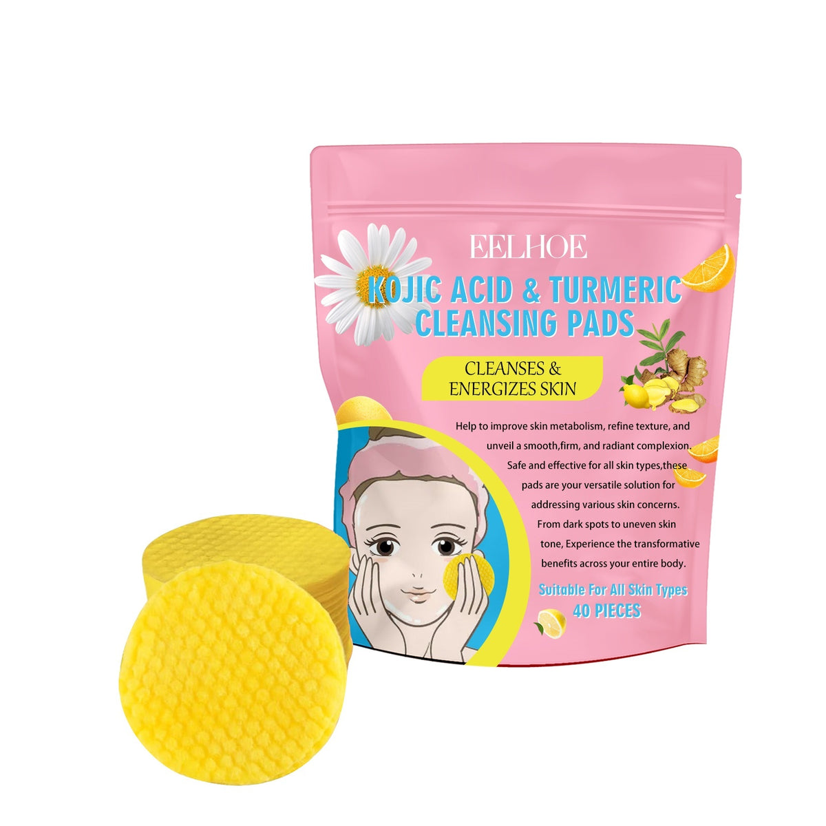 Glownique™ Turmeric & Kojic Acid Pads