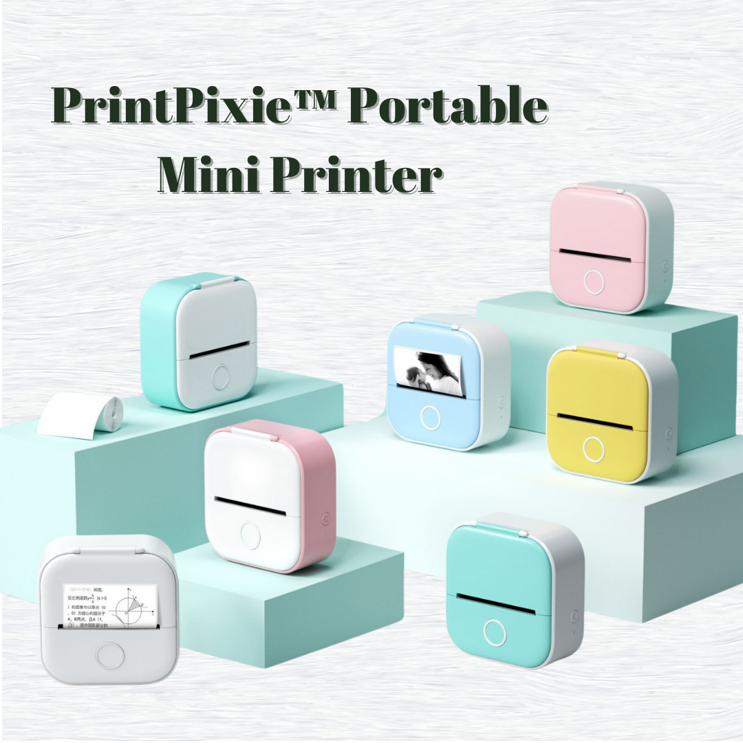 PrintPixie™️ Portable Mini Printer – Hillary's Treasure Trove