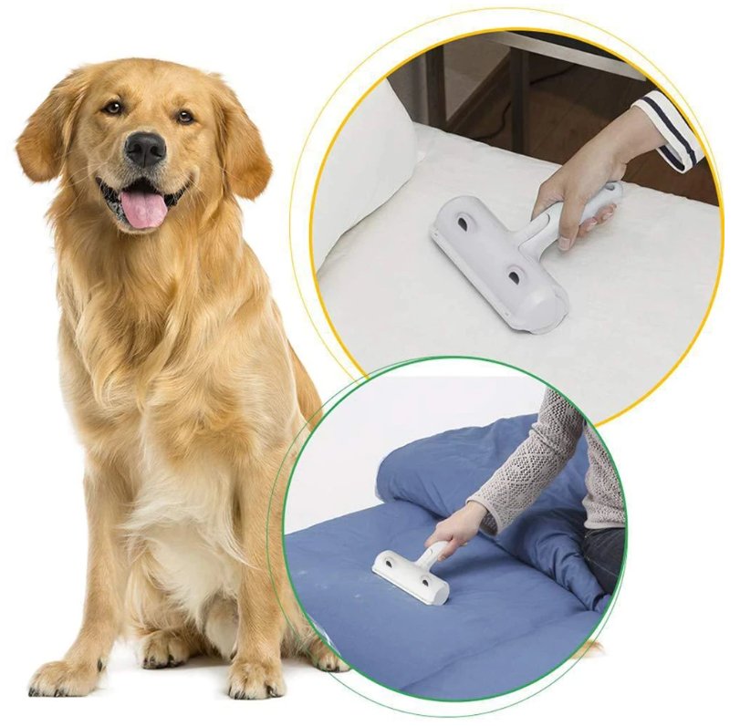 Pet Sticky Hair Remover in use