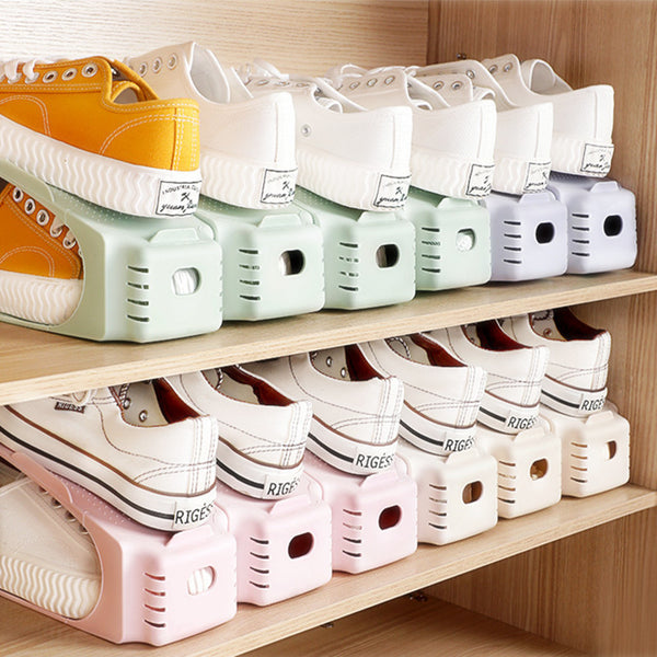 Double Layer Free Standing Shoe Rack