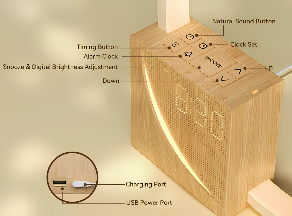 Sunrise Lamp Alarm Clock