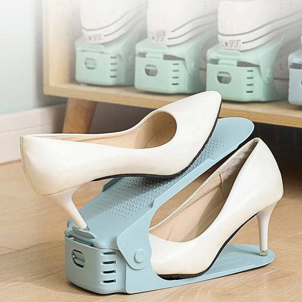 Double Layer Free Standing Shoe Rack