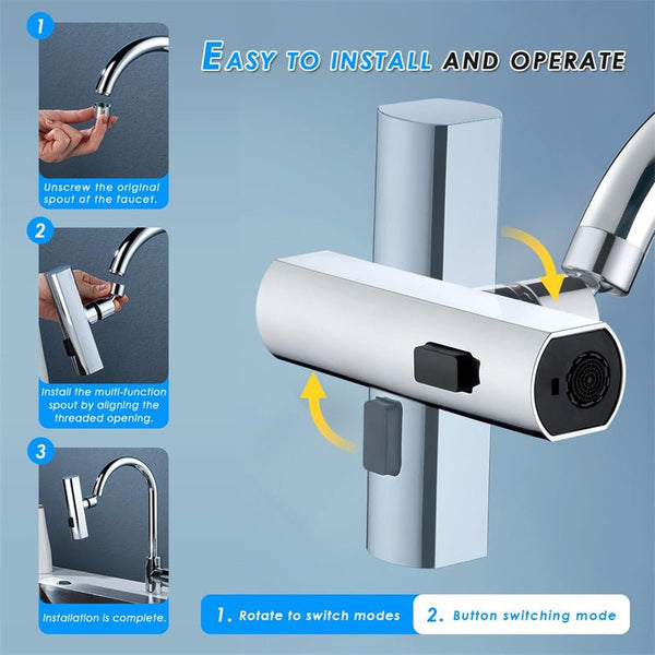 3-in-1 Kitchen Faucet